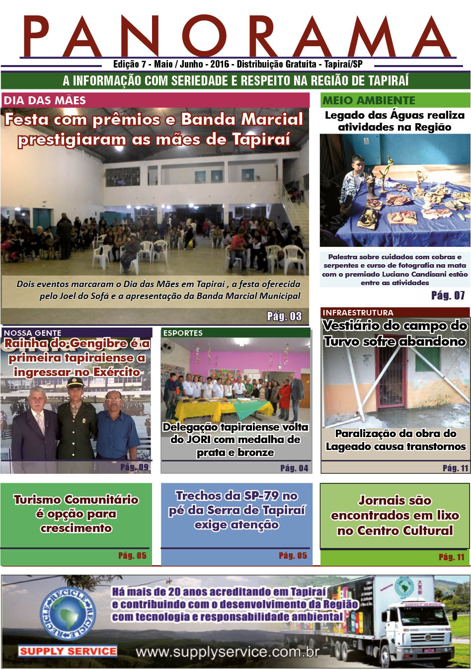 Jornal PANORAMA Ed. 07 - Maio de 2016