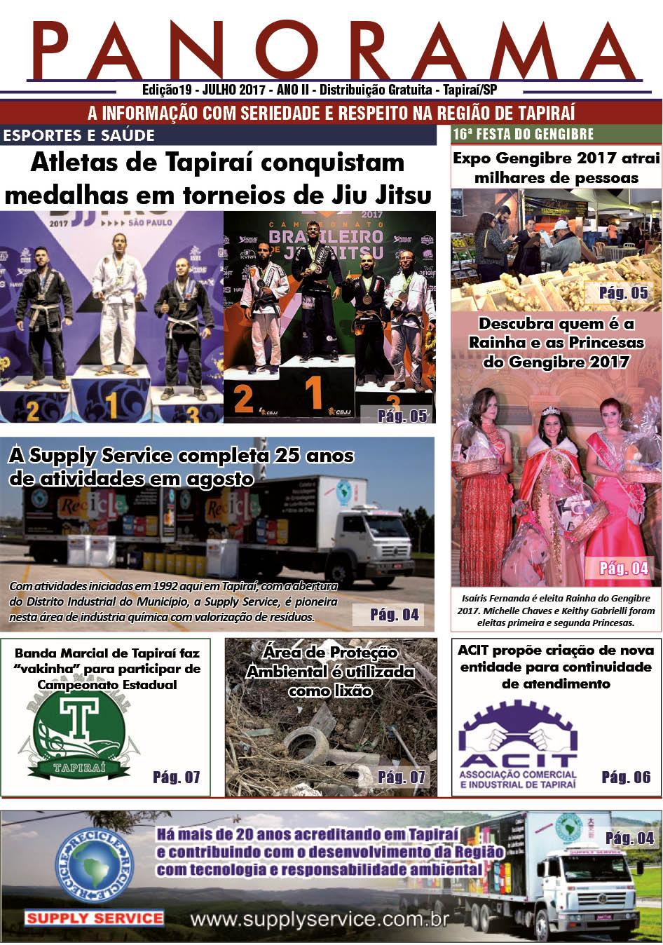 Jornal PANORAMA Ed. 19 - Julho de 2017