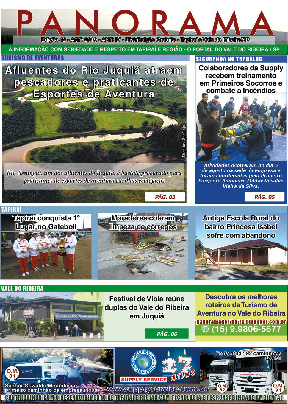 Jornal PANORAMA Ed. 42 - Agosto de 2019