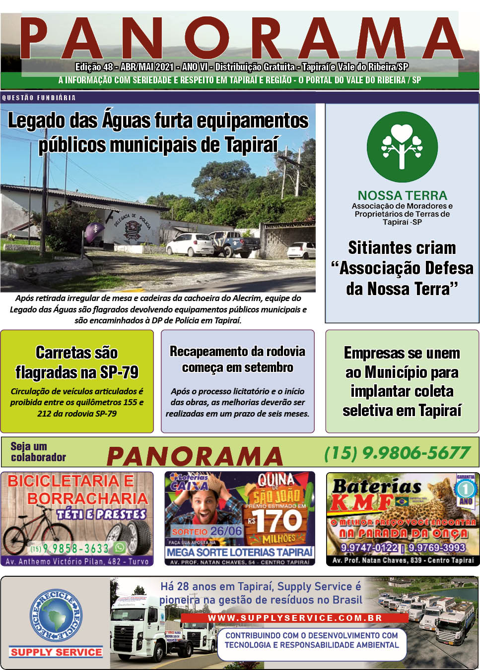 Jornal PANORAMA Ed. 48 - Maio de 2021