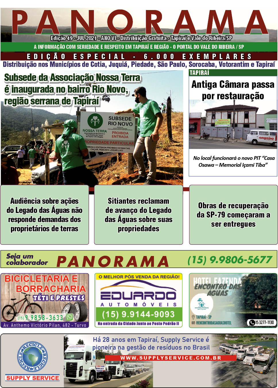 Jornal PANORAMA Ed. 49 - Junho de 2021
