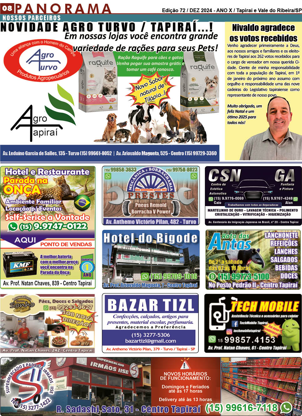 Jornal PANORAMA Ed. 72 - Dezembro de 2024