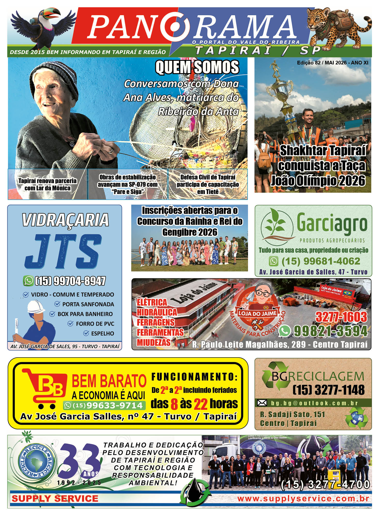 Jornal PANORAMA Ed. 82 - Maio de 2026