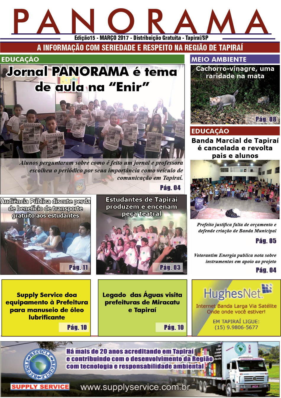 Jornal PANORAMA Ed. 15 - Maio de 2017