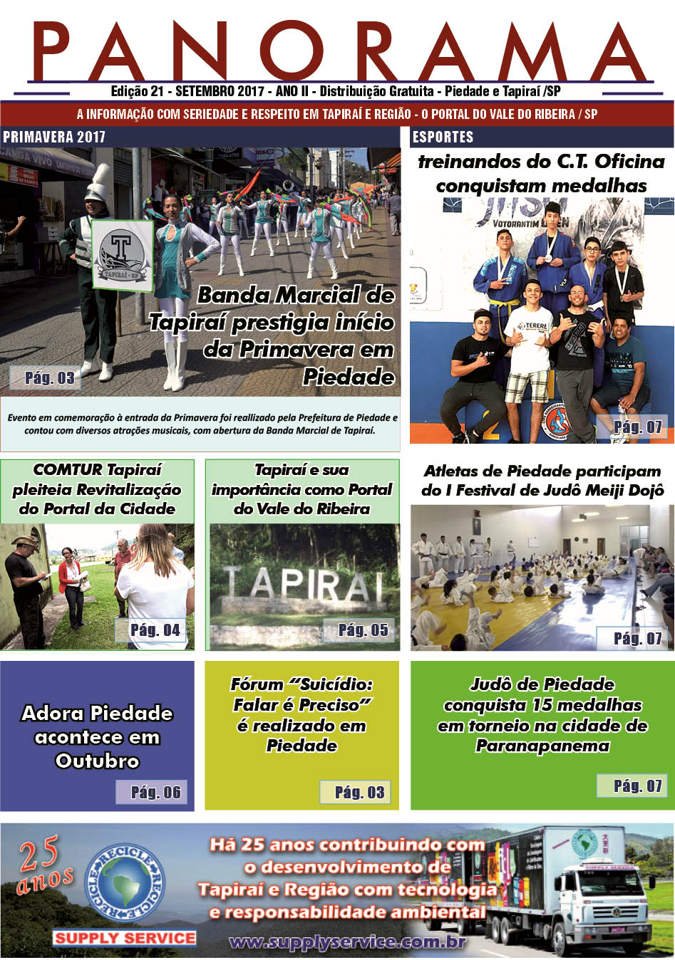 Jornal PANORAMA Ed. 21 - Setembro de 2017