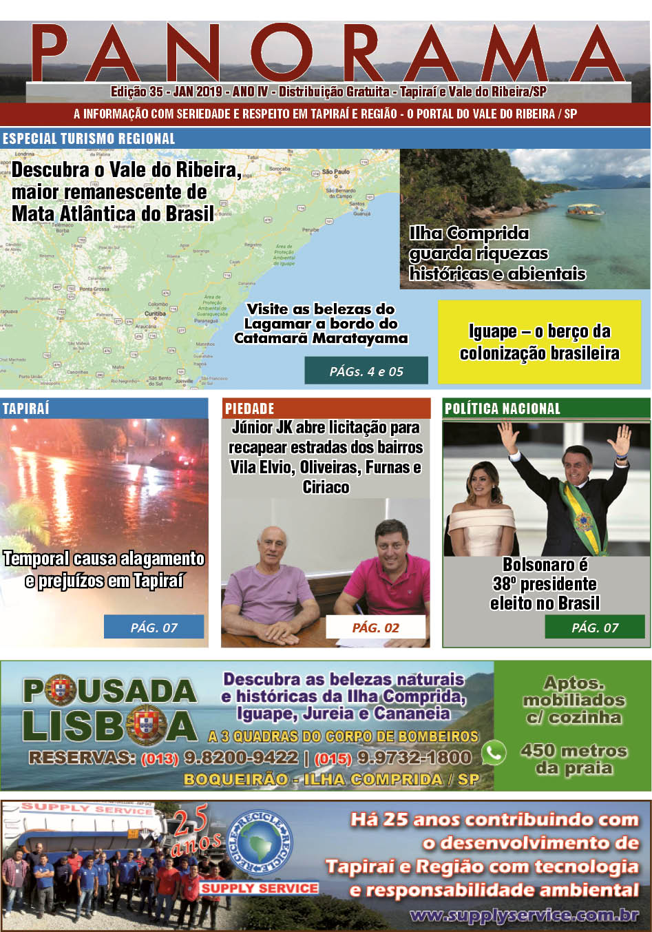 Jornal PANORAMA Ed. 35 - Janeiro de 2019
