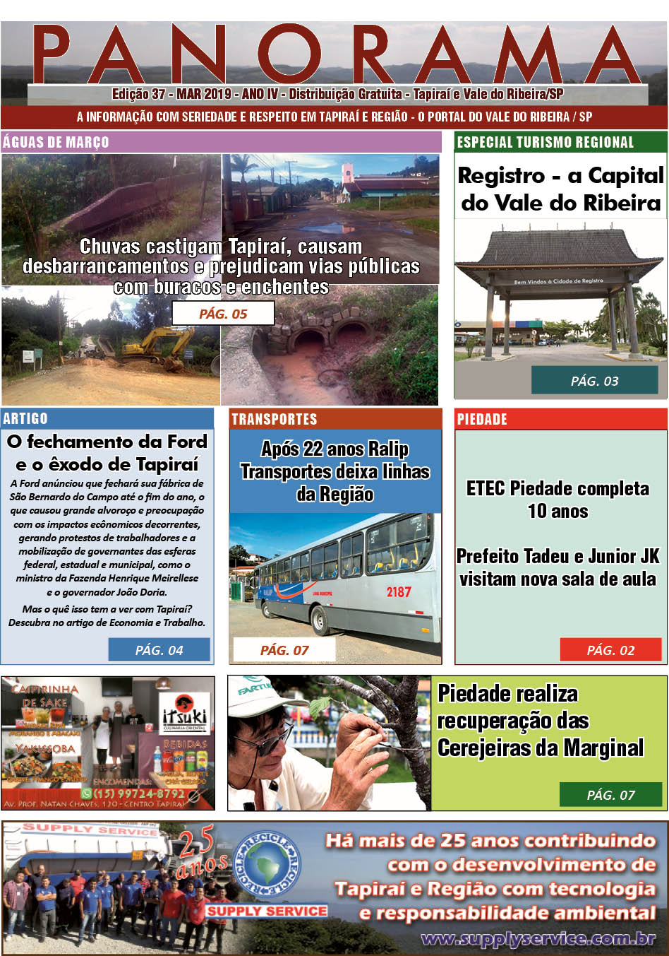 Jornal PANORAMA Ed. 37 - Março de 2019