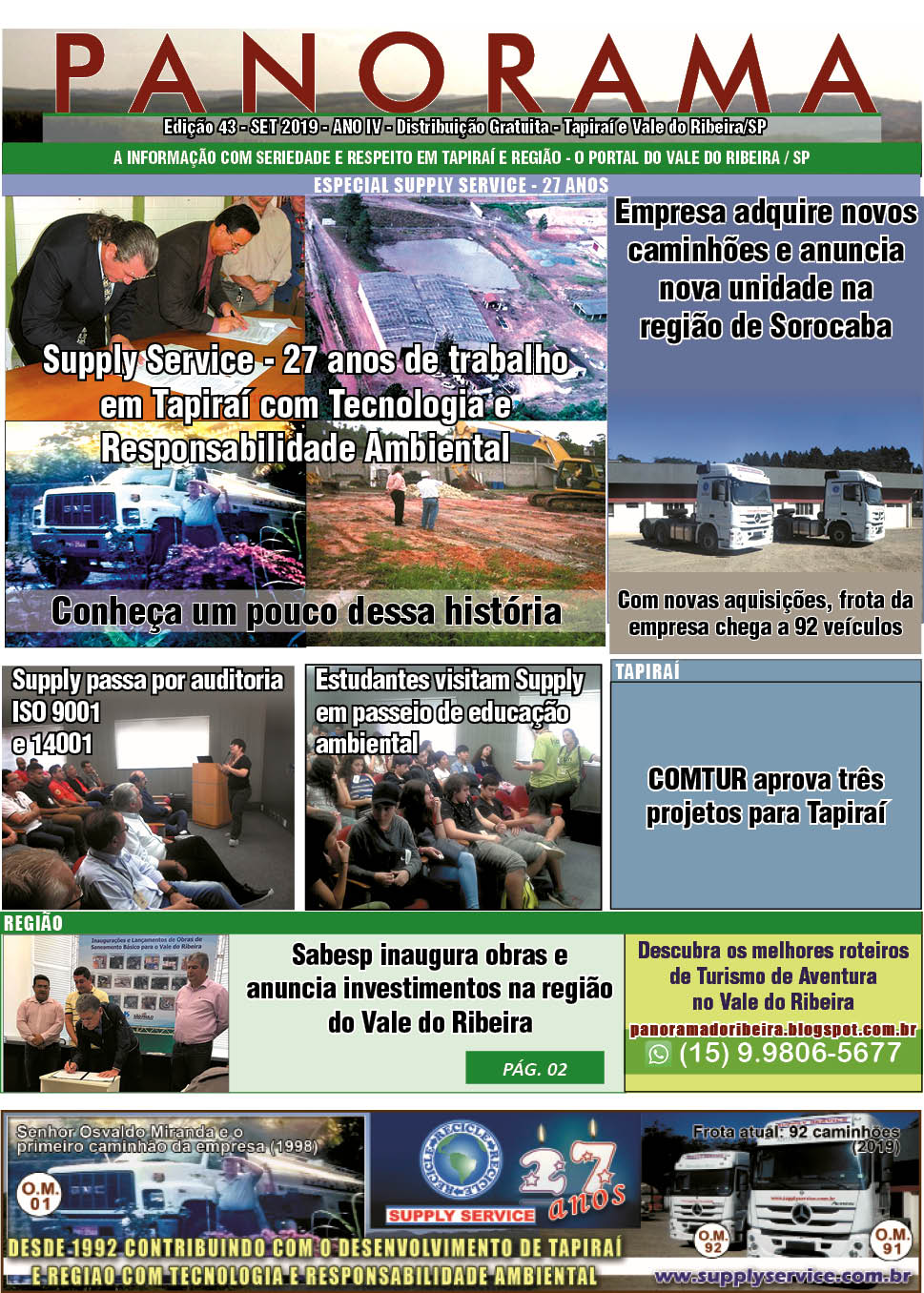 Jornal PANORAMA Ed. 43 - Setembro de 2019