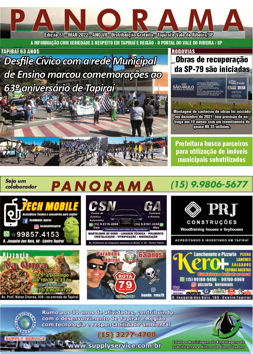 Jornal PANORAMA Ed. 51 - Fevereiro de 2022