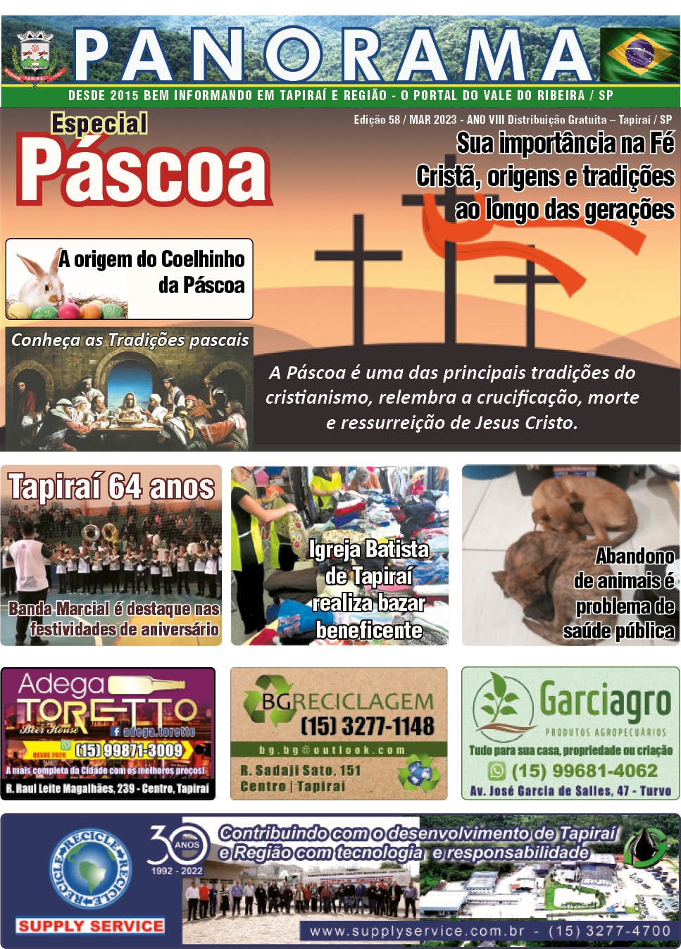 Jornal PANORAMA Ed. 58 - Março de 2023